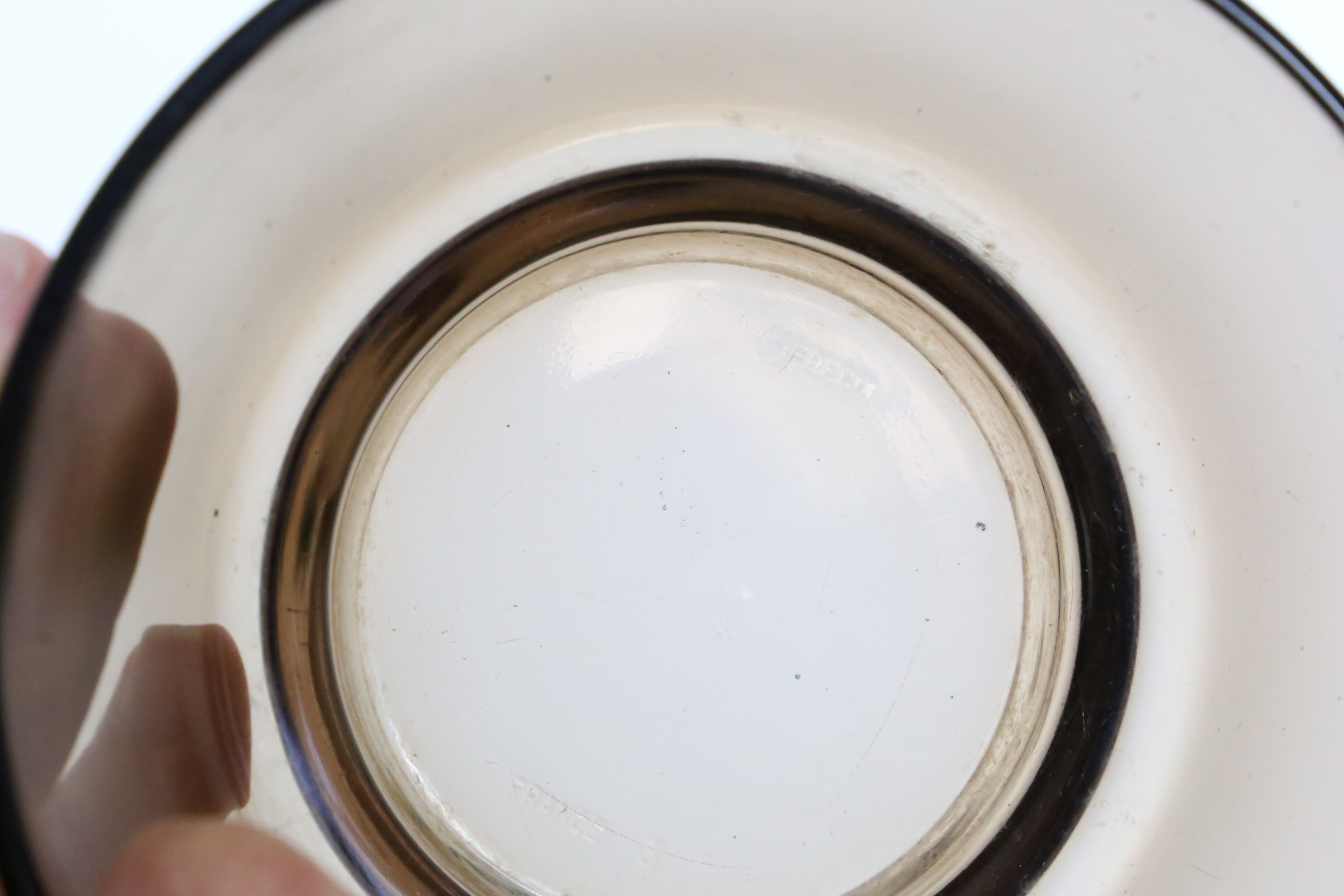 Verreco bowls in grey smoked glass