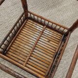 Bamboo side table