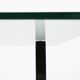 Mid-Century Italian Marble and Glass Coffee Table, 1970s