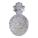 Sugar box in molded crystal