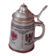Austrian german beer mug