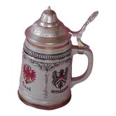 Austrian german beer mug