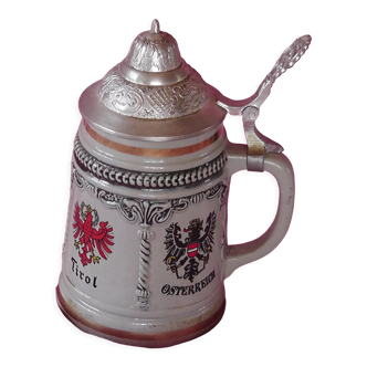 Austrian german beer mug