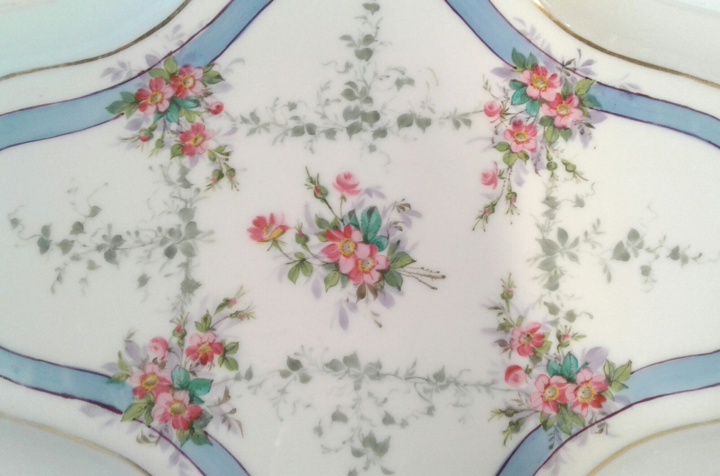 Ancient porcelain platter
