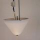 Vintage pendant lamp Aloys F. Gangkofner for Erco, plastic sphere