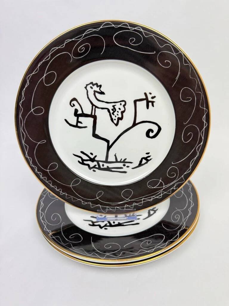 Javier Mariscal for Bidasoa, set of 18 plates.
