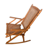 Vintage folding rocking chair