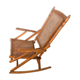 Vintage folding rocking chair
