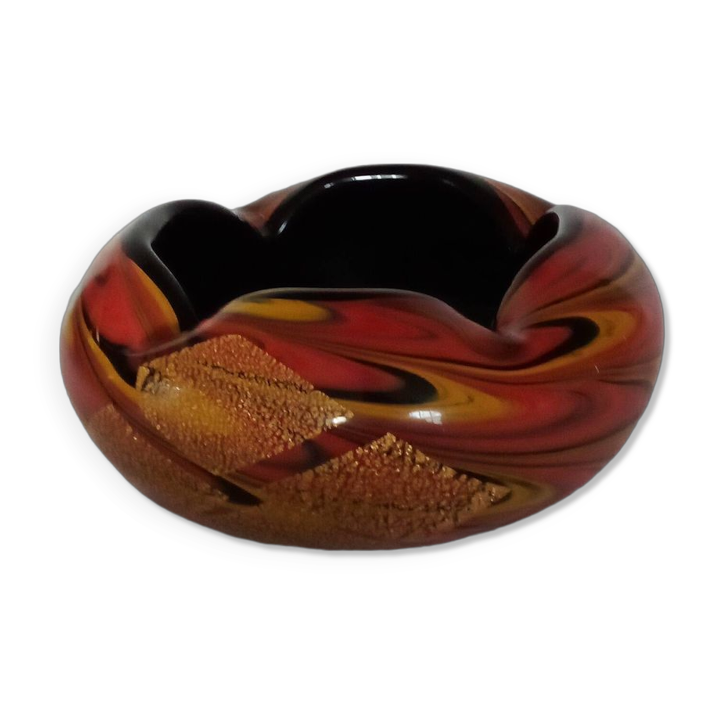 ashtray or pocket in Murano glass