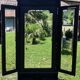 Dressmaker's cabinet with beveled triptych mirrors. (Mirror cabinet)