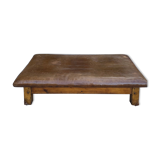 Table basse cuir