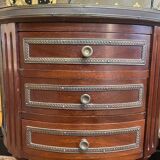 Pair of Louis XVI style bedside tables