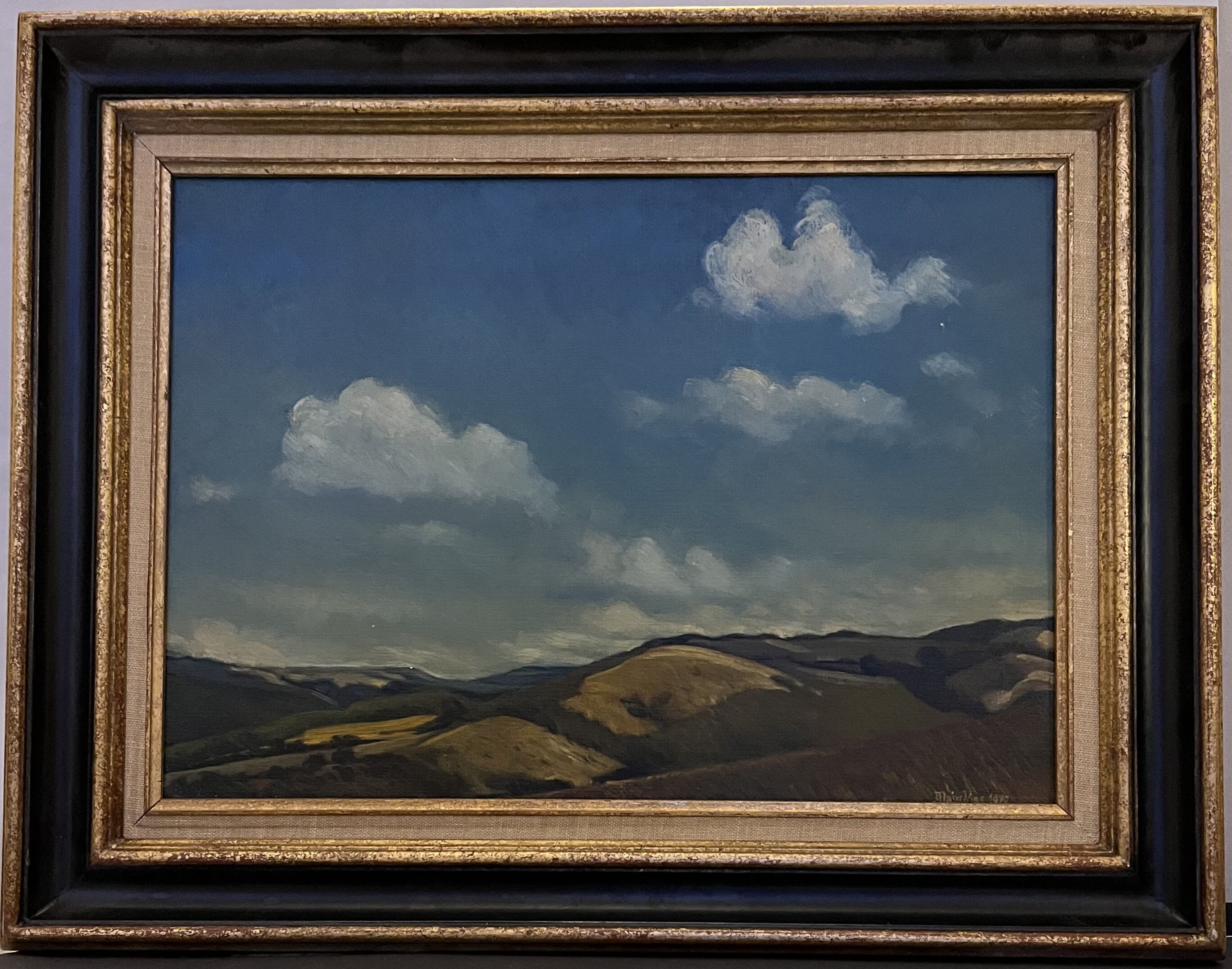 Tableau huile sur toile paysage