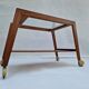 Table basse scandinave sur roulettes, 1960