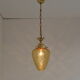Art deco Glass Pendant,1930's.