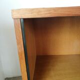 Vintage top sideboard from the 80s, sliding doors