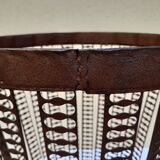 Vintage metal wastepaper basket