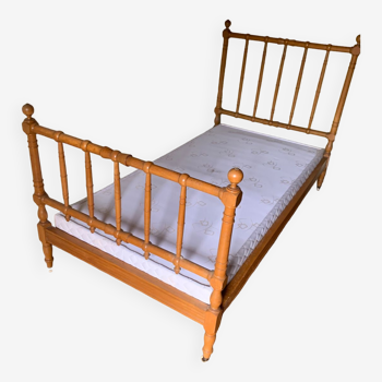 Napoleon 3 bed with bars late 19th century