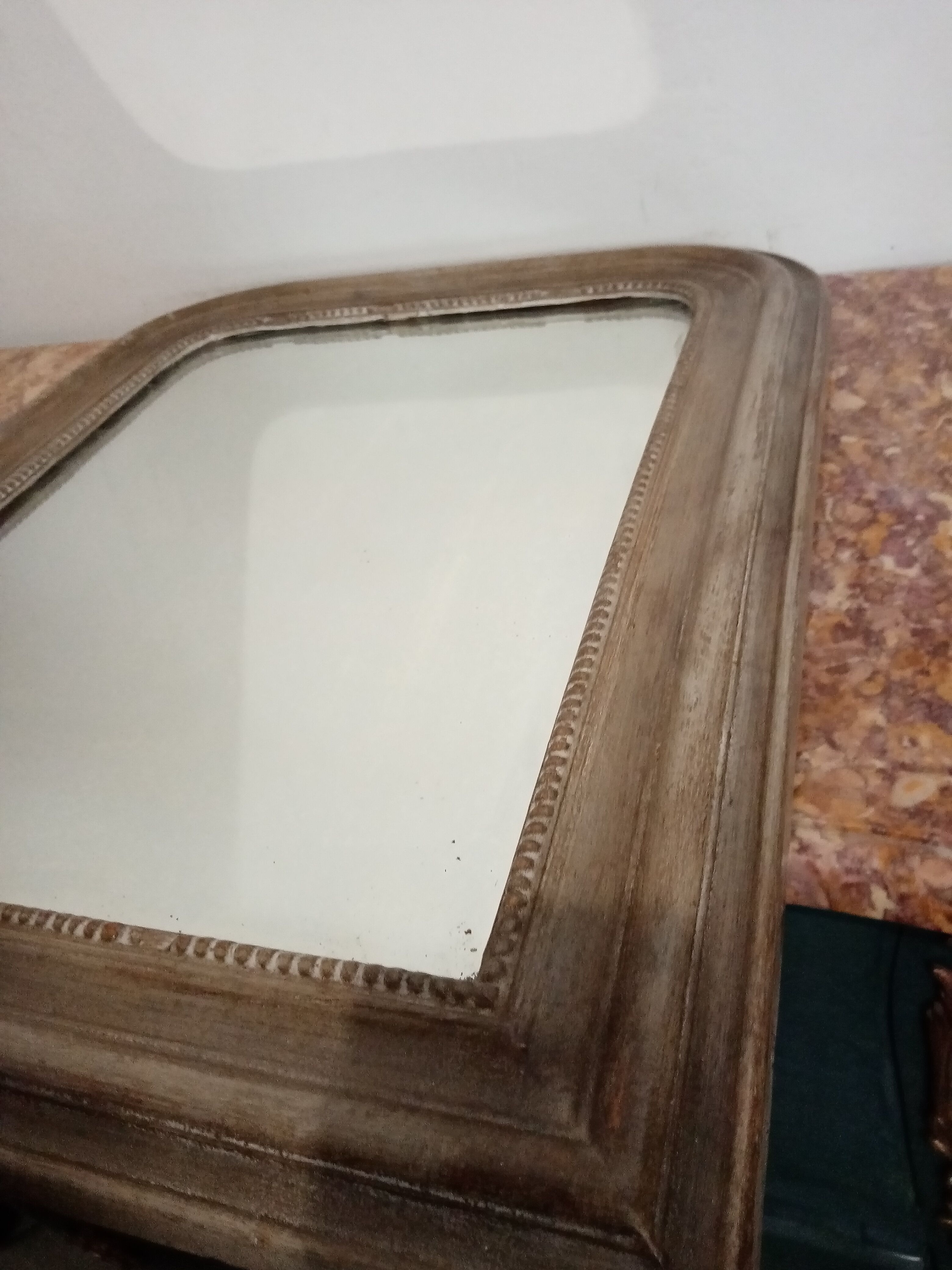Old mirror patina 61 x 48 cm