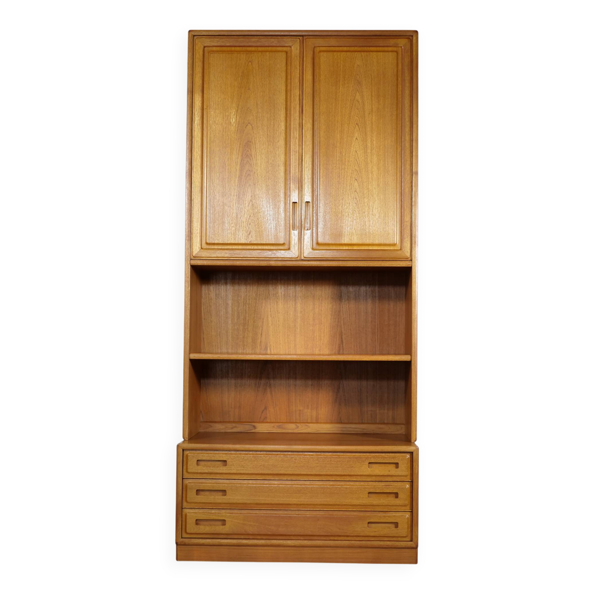 Meuble à tiroirs en teck Skandi Design Shelf 2, années 1970