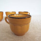 4 ceramic cups