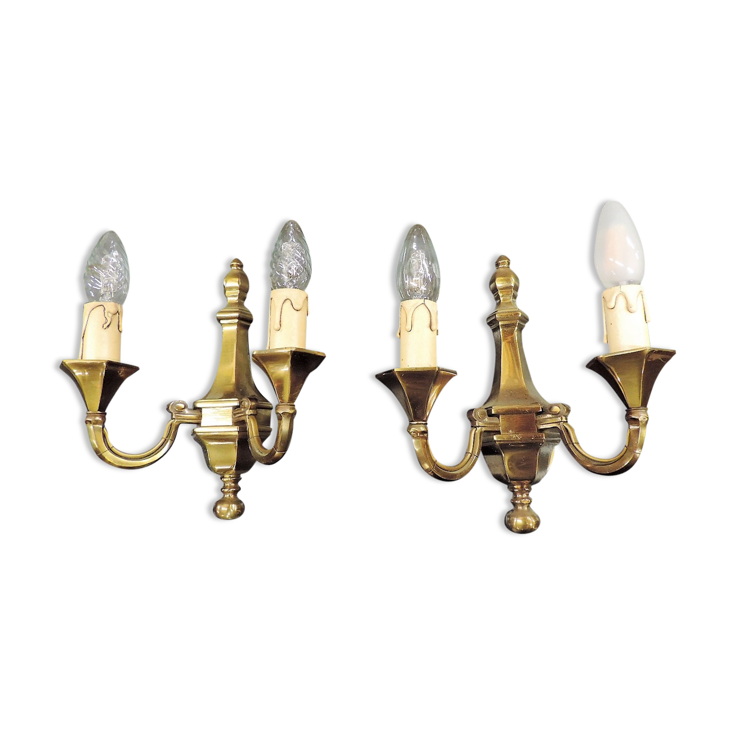 Pair of wall lamps 1970
