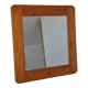 Miroir en bois années 70 pin