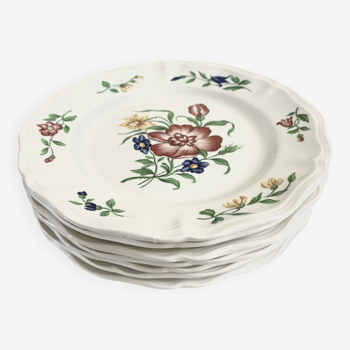 Sarreguemines dinner plates