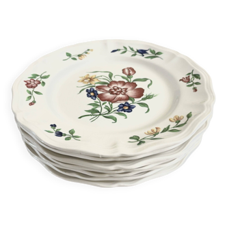 Sarreguemines dinner plates