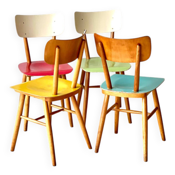 Dining chairs from ton, 1950’