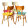 Chaises de salle à manger de Ton, années 1950.