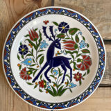 Plate Hand Made by “lindos” Keramik Greece