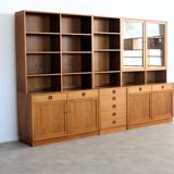 vintage wall unit | bookcase | teak | Swedish