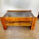 Table basse pin vintage