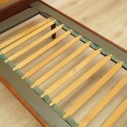 Teak bed, Danish design, 1960s, designer: Hans J. Wegner, Getama