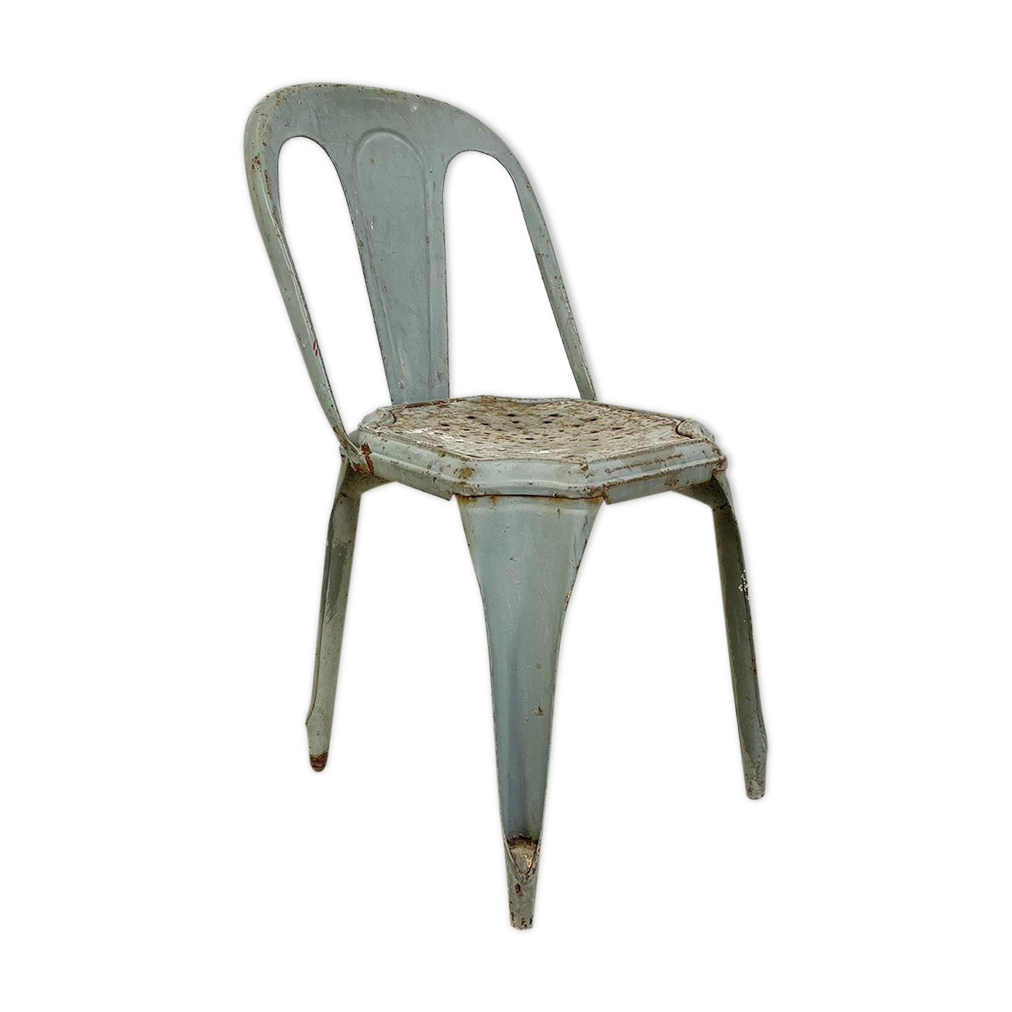Chaise de bistro fibrocit industriel
