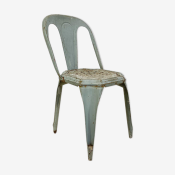 Vintage industrial Fibrocit bistro chair
