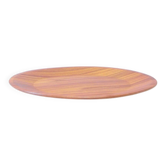 Assiette de service en teck vintage