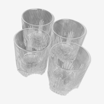 Verres à eau vintage