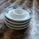 4 White Square Egg Cups