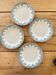 4 assiettes terre de fer