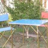 Vintage camping table and chairs