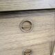 Vintage shoe cabinet / drop-leaf cabinet