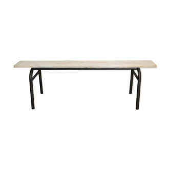 School bench for entry