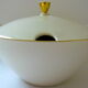 Seltmann-Weiden white and gold porcelain soup kitchen (Bavaria)