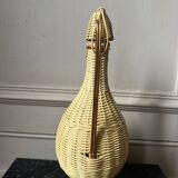 Scoubidou bottle from the 60s
