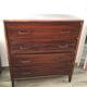 50s oak chest of drawers