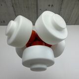 Orange lustre model 81501 by Josef Hurka for Napako