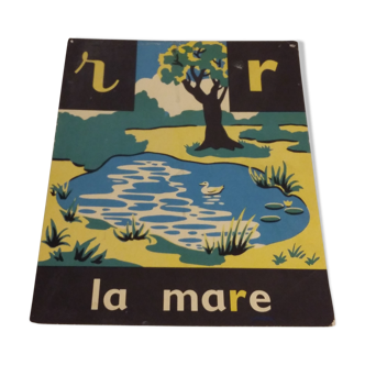 "The pond" reading image