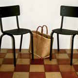 Pair of re-visited old school chairs